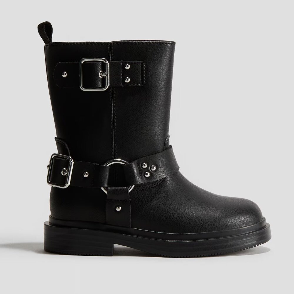 H&M Kids/ Girls Moto Boots (NWT)